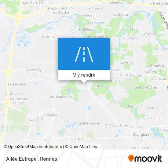 Allée Eutrapel plan