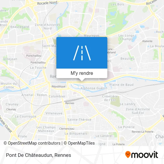 Pont De Châteaudun plan