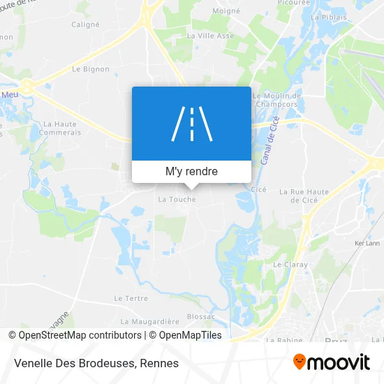 Venelle Des Brodeuses plan