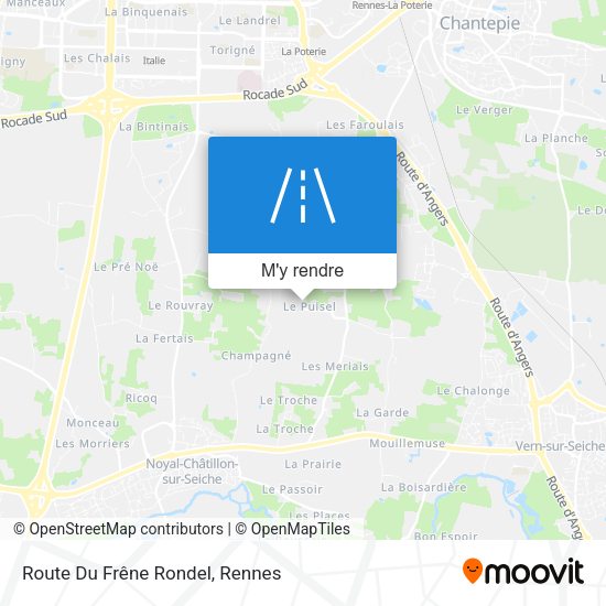 Route Du Frêne Rondel plan