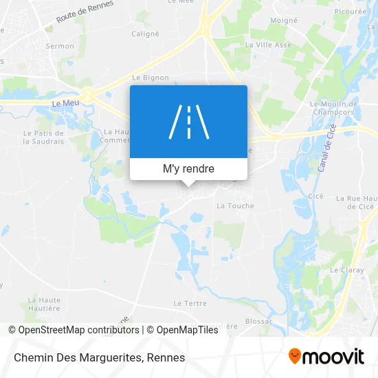 Chemin Des Marguerites plan