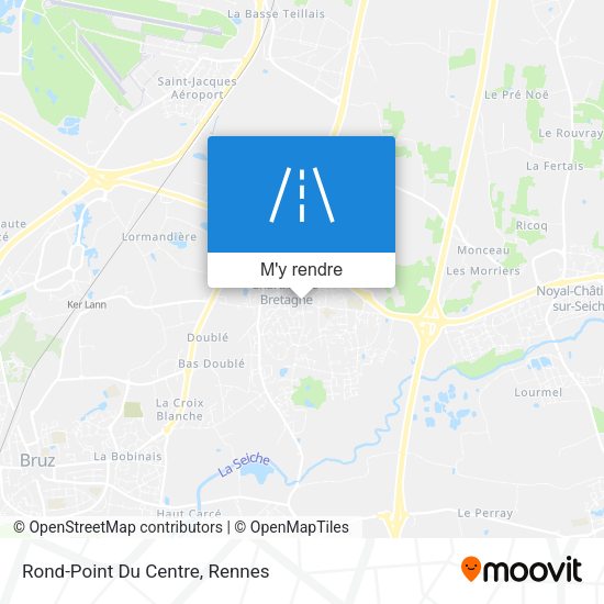 Rond-Point Du Centre plan