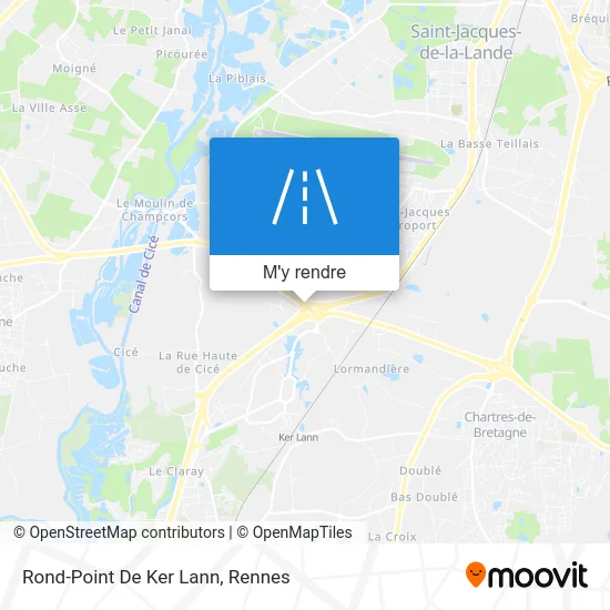 Rond-Point De Ker Lann plan
