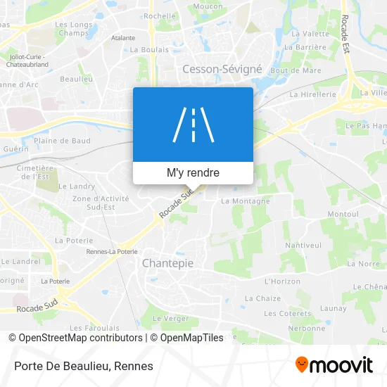 Porte De Beaulieu plan