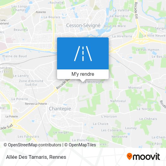 Allée Des Tamaris plan
