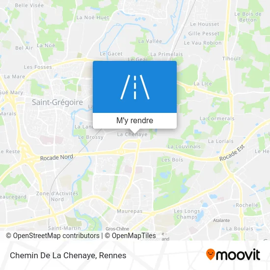 Chemin De La Chenaye plan