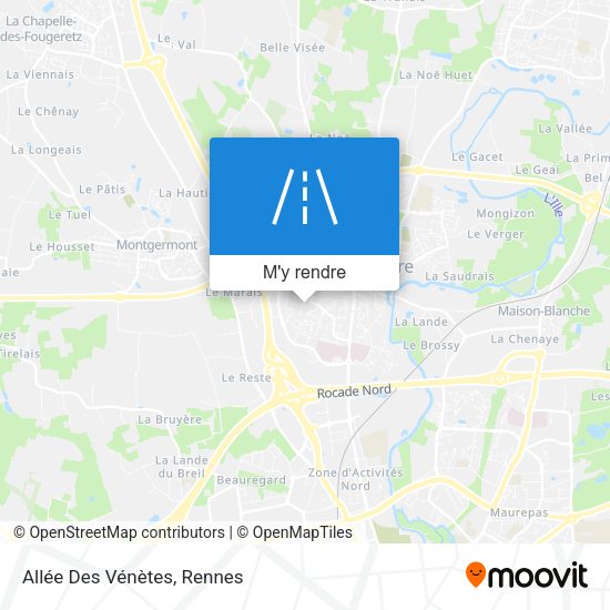 Allée Des Vénètes plan