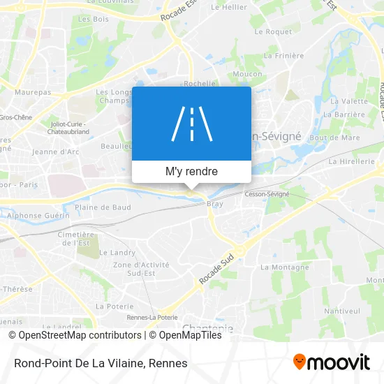 Rond-Point De La Vilaine plan