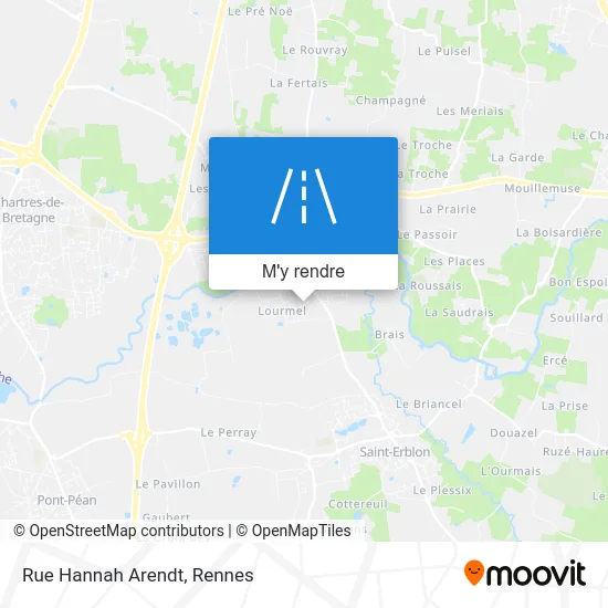 Rue Hannah Arendt plan