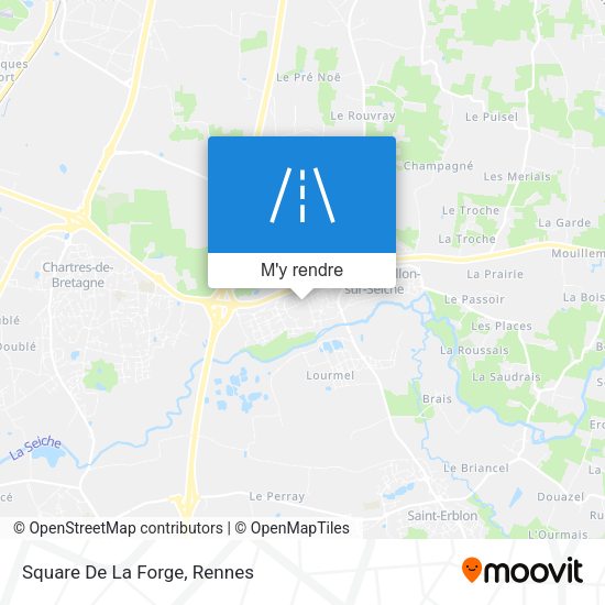 Square De La Forge plan