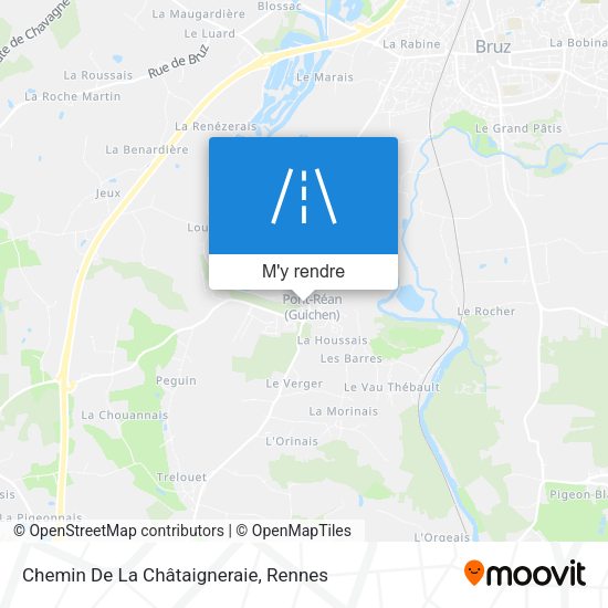 Chemin De La Châtaigneraie plan