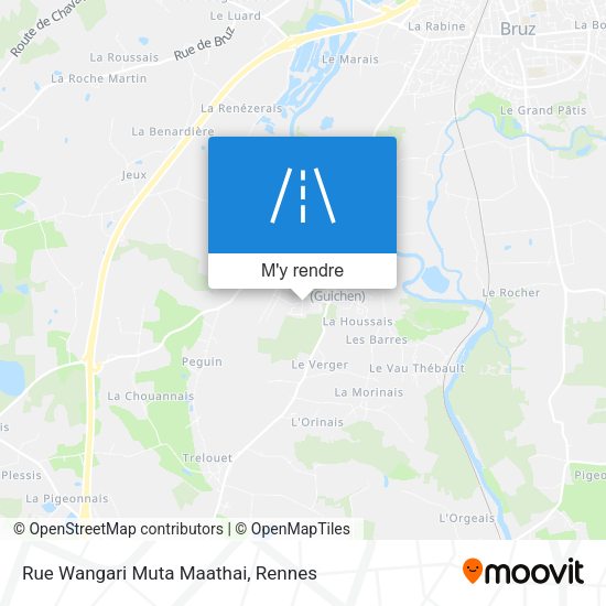 Rue Wangari Muta Maathai plan