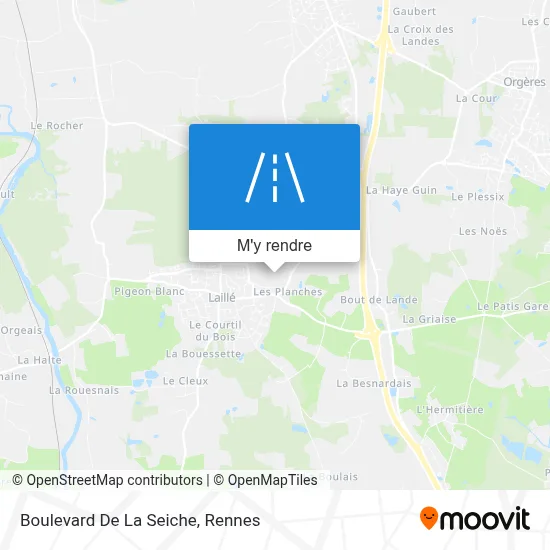 Boulevard De La Seiche plan