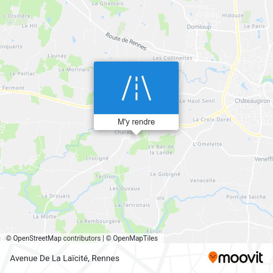 Avenue De La Laïcité plan