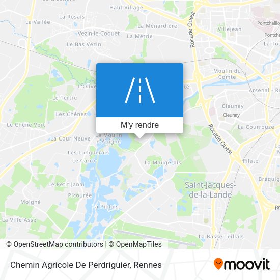 Chemin Agricole De Perdriguier plan