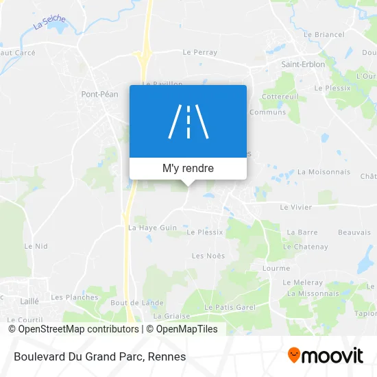 Boulevard Du Grand Parc plan