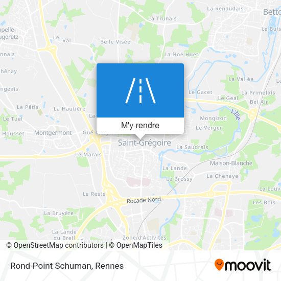 Rond-Point Schuman plan