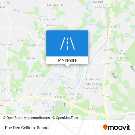 Rue Des Celliers plan