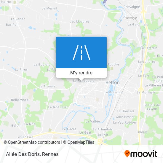 Allée Des Doris plan