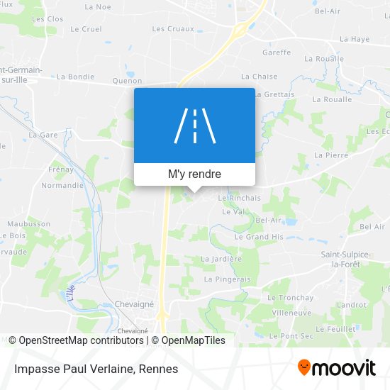 Impasse Paul Verlaine plan