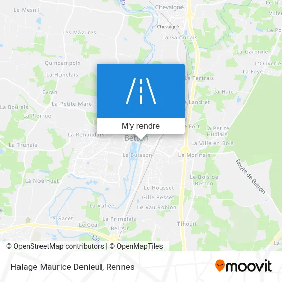 Halage Maurice Denieul plan