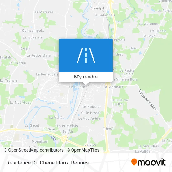 Résidence Du Chêne Flaux plan