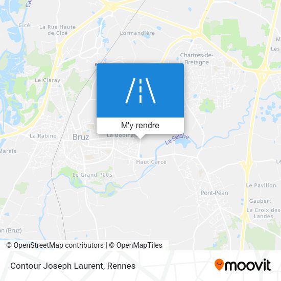 Contour Joseph Laurent plan