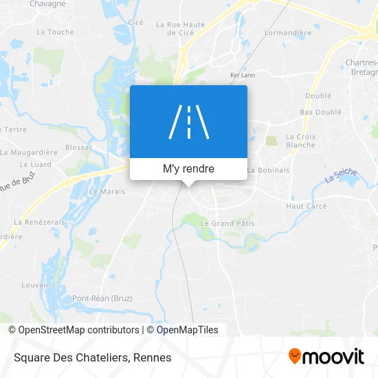 Square Des Chateliers plan