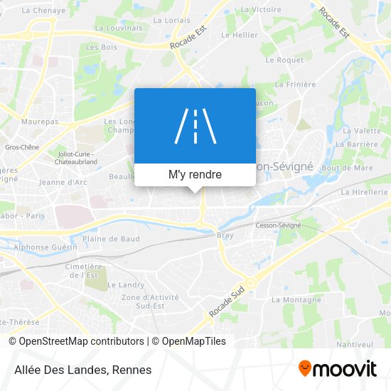 Allée Des Landes plan