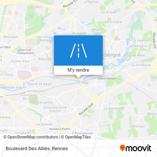 Boulevard Des Alliés plan