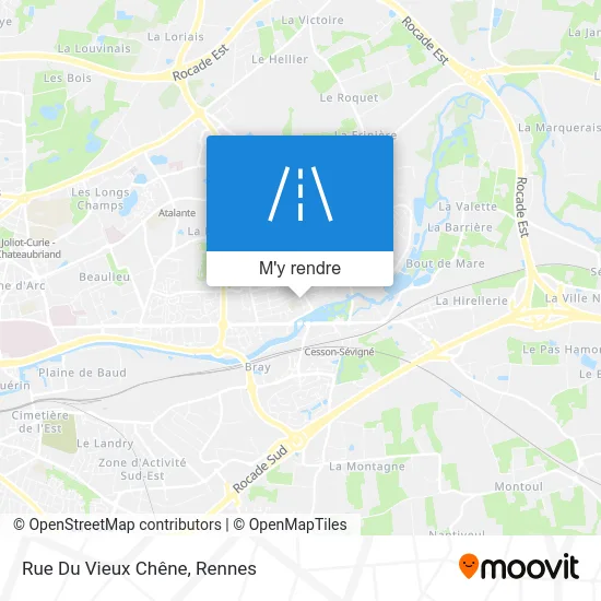 Rue Du Vieux Chêne plan