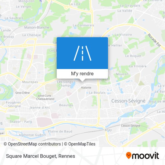 Square Marcel Bouget plan