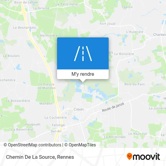 Chemin De La Source plan