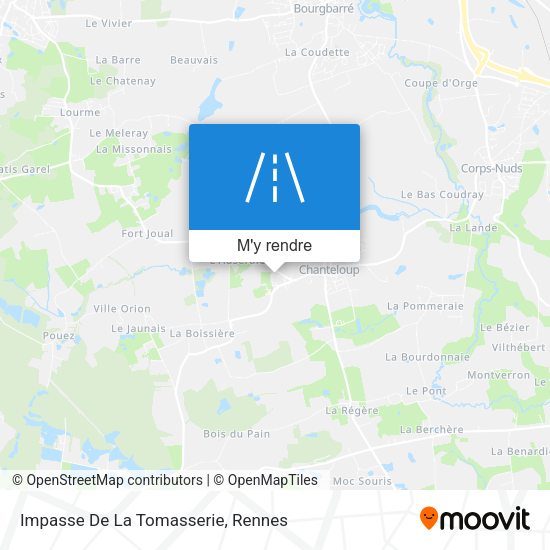 Impasse De La Tomasserie plan