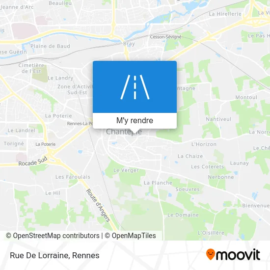 Rue De Lorraine plan