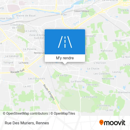 Rue Des Muriers plan