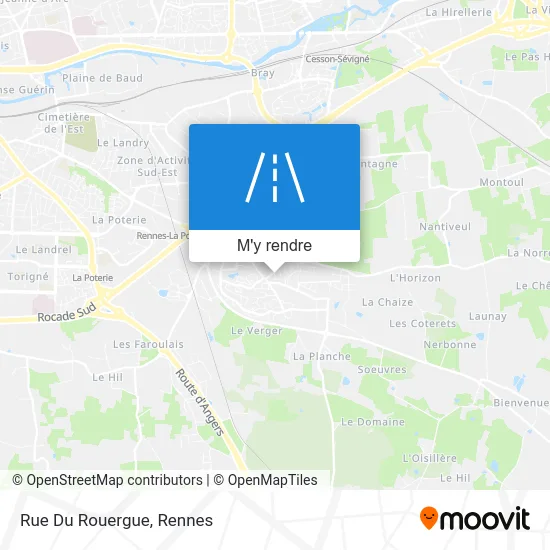 Rue Du Rouergue plan