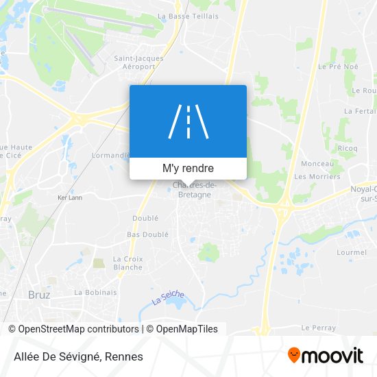 Allée De Sévigné plan