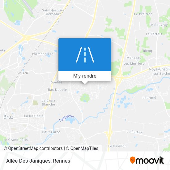 Allée Des Janiques plan