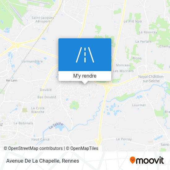 Avenue De La Chapelle plan
