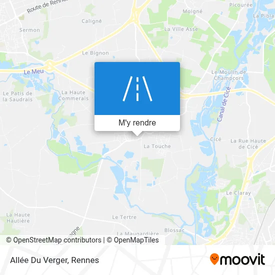 Allée Du Verger plan