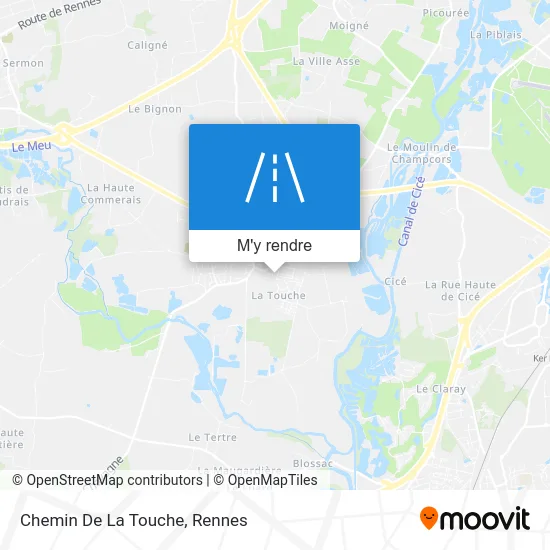 Chemin De La Touche plan