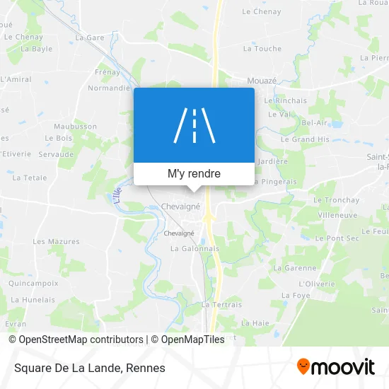 Square De La Lande plan