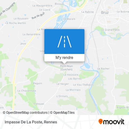 Impasse De La Poste plan