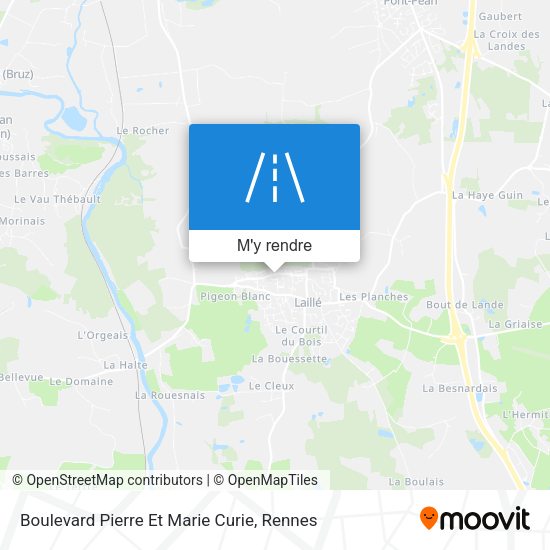 Boulevard Pierre Et Marie Curie plan