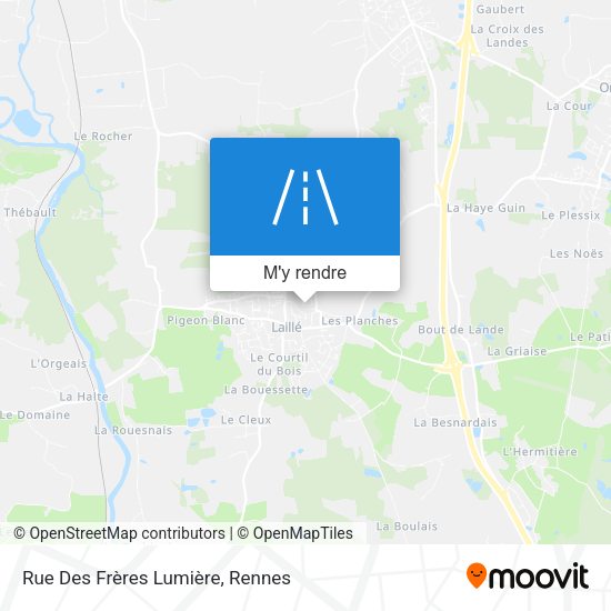 Rue Des Frères Lumière plan
