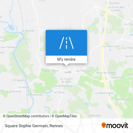 Square Sophie Germain plan