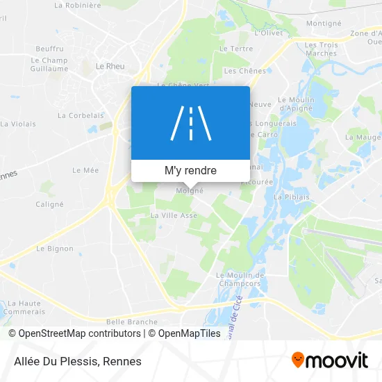 Allée Du Plessis plan