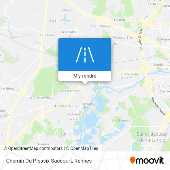 Chemin Du Plessix Saucourt plan