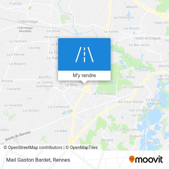 Mail Gaston Bardet plan